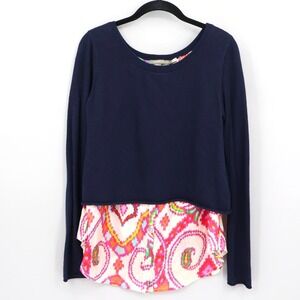 Subtle Luxury Cashmere Silk Sweater Womens S Blue Art To Wear Dopamine Eclectic